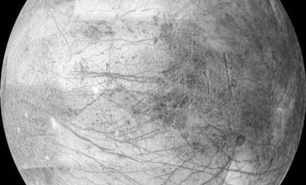 This image released by NASA provides a high resolution view of the side of Jupiter's moon Europa that faces the giant planet (Photo: NASA/AFP/File) This image released by NASA provides a high resolution view of the side of Jupiter's moon Europa that faces the giant planet (Photo: NASA/AFP/File)